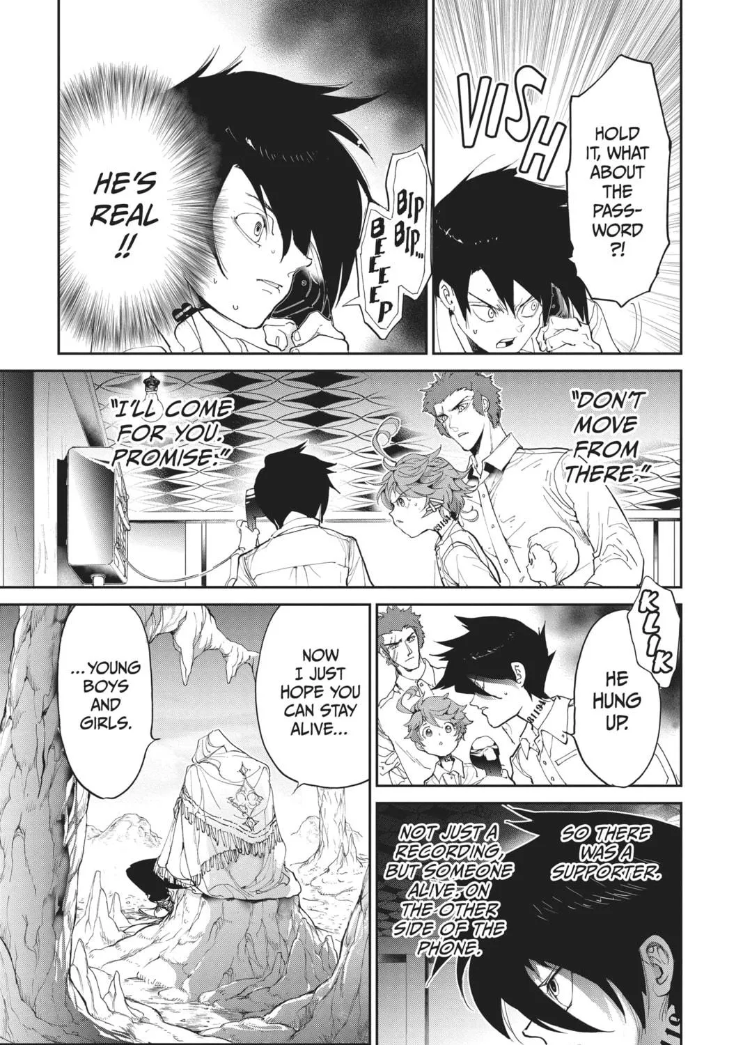 Read The Promised Neverland chapter 98 image 40 on Lezhin