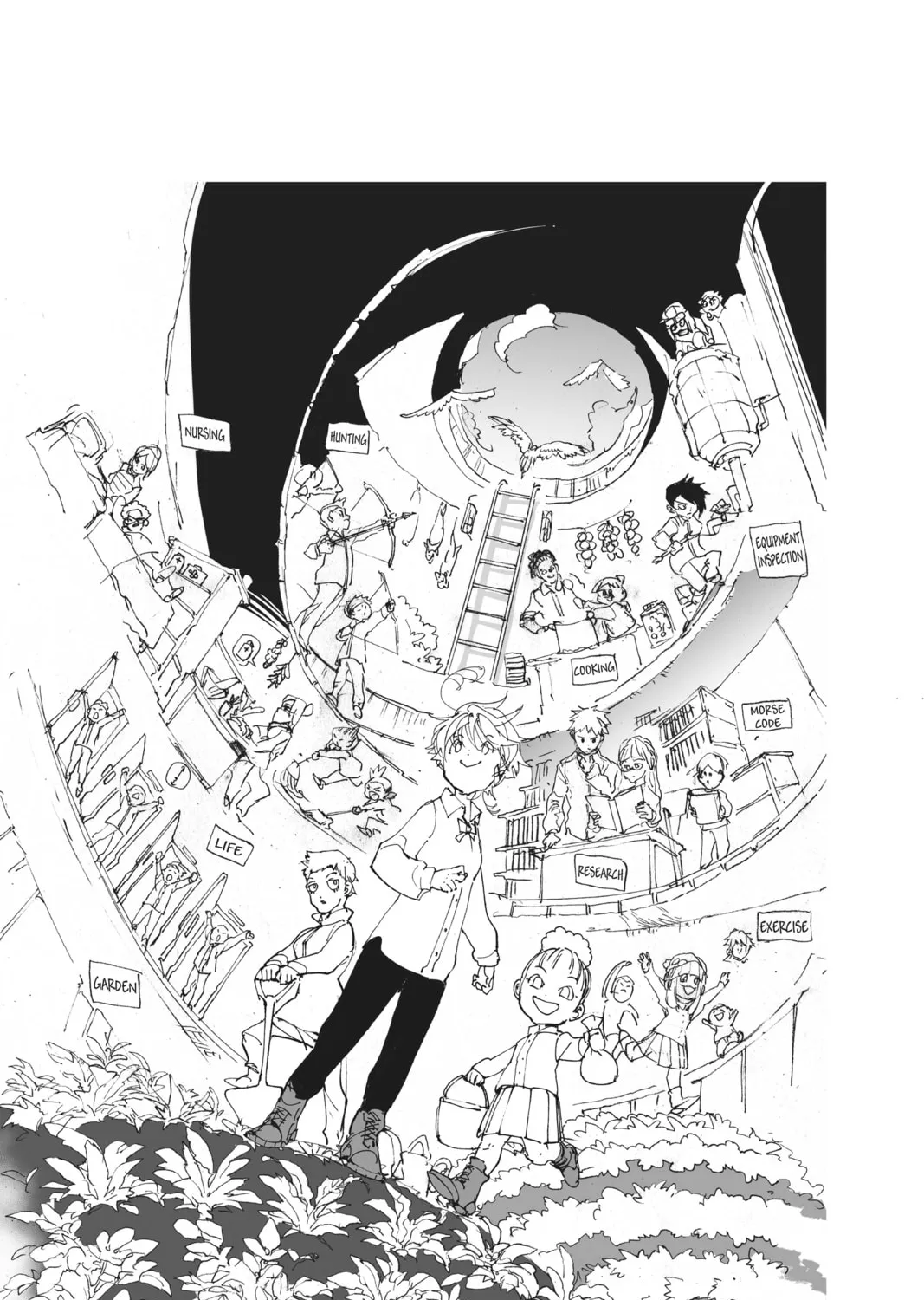 Read The Promised Neverland chapter 98 image 42 on Lezhin