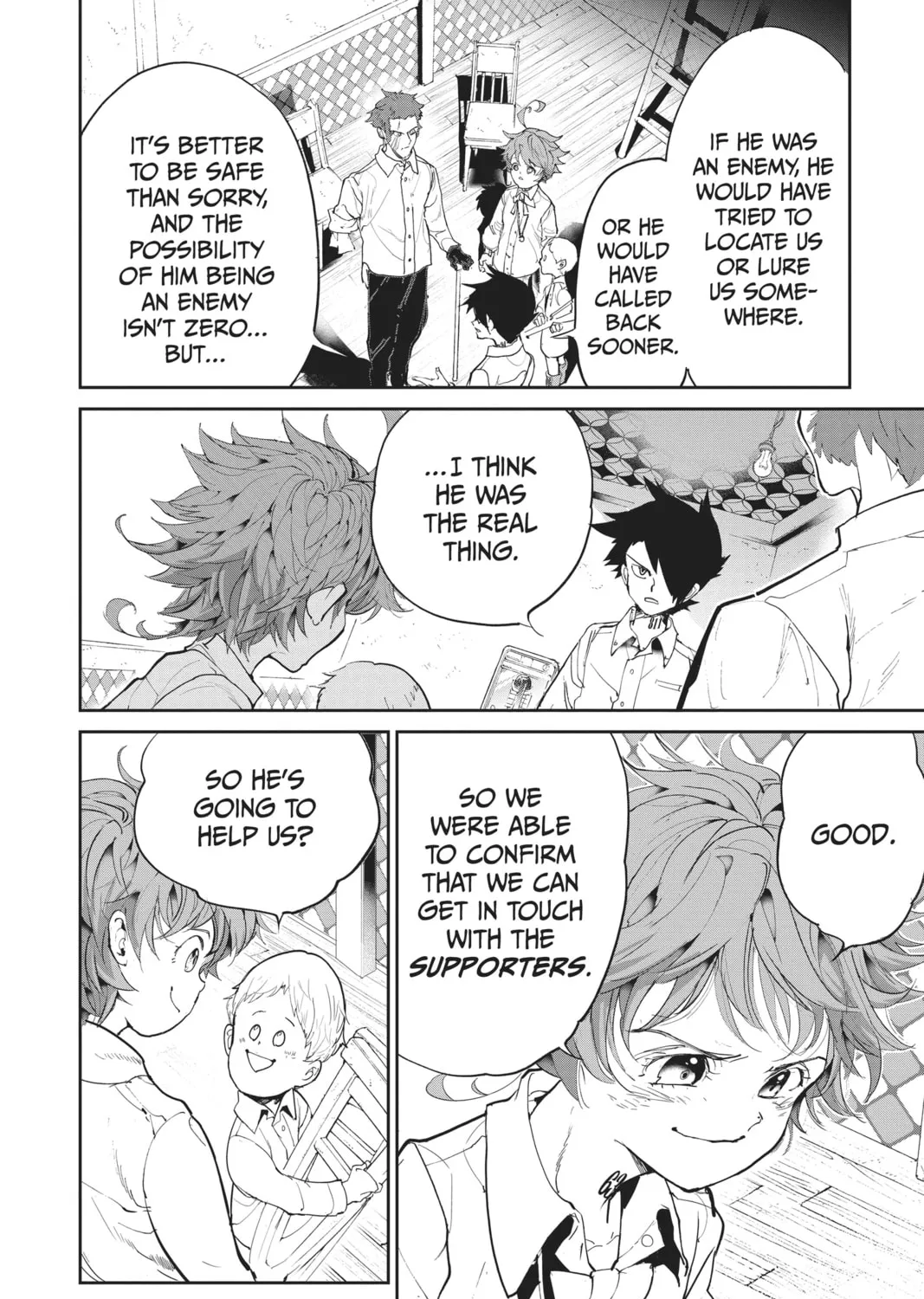Read The Promised Neverland chapter 99 image 2 on Lezhin