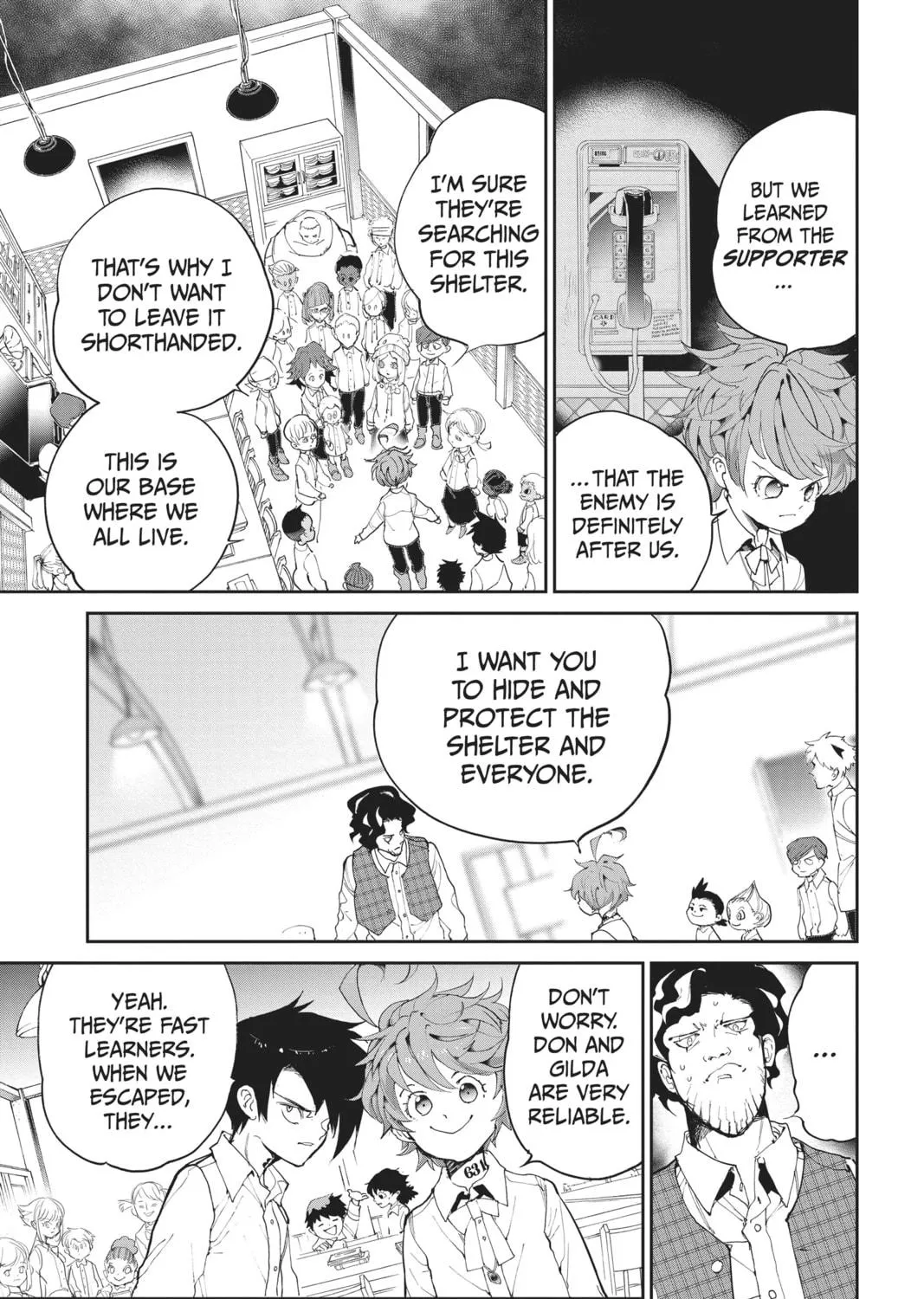 Read The Promised Neverland chapter 99 image 28 on Lezhin
