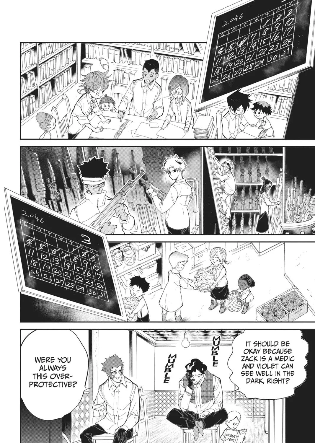 Read The Promised Neverland chapter 99 image 34 on Lezhin