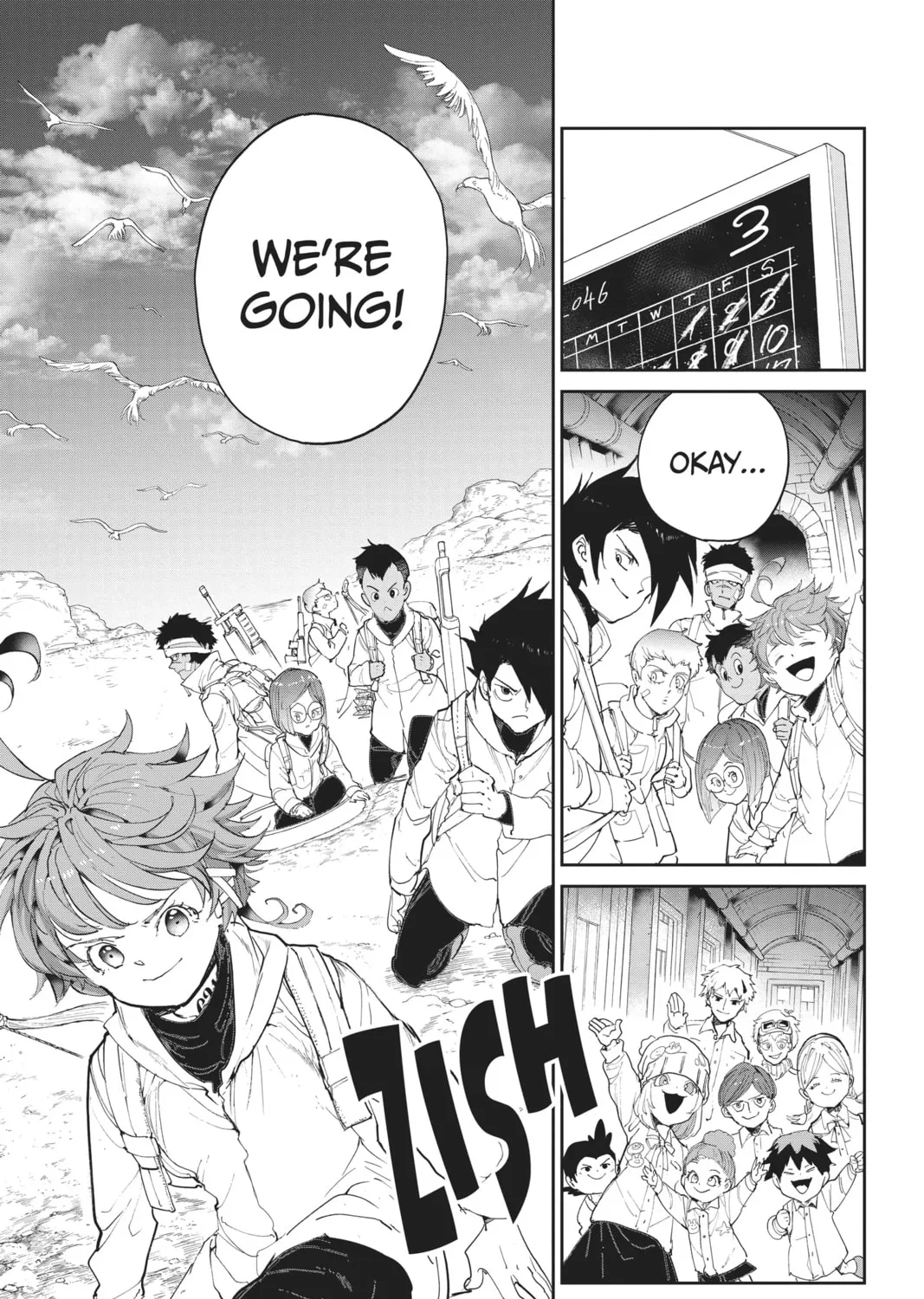 Read The Promised Neverland chapter 99 image 36 on Lezhin