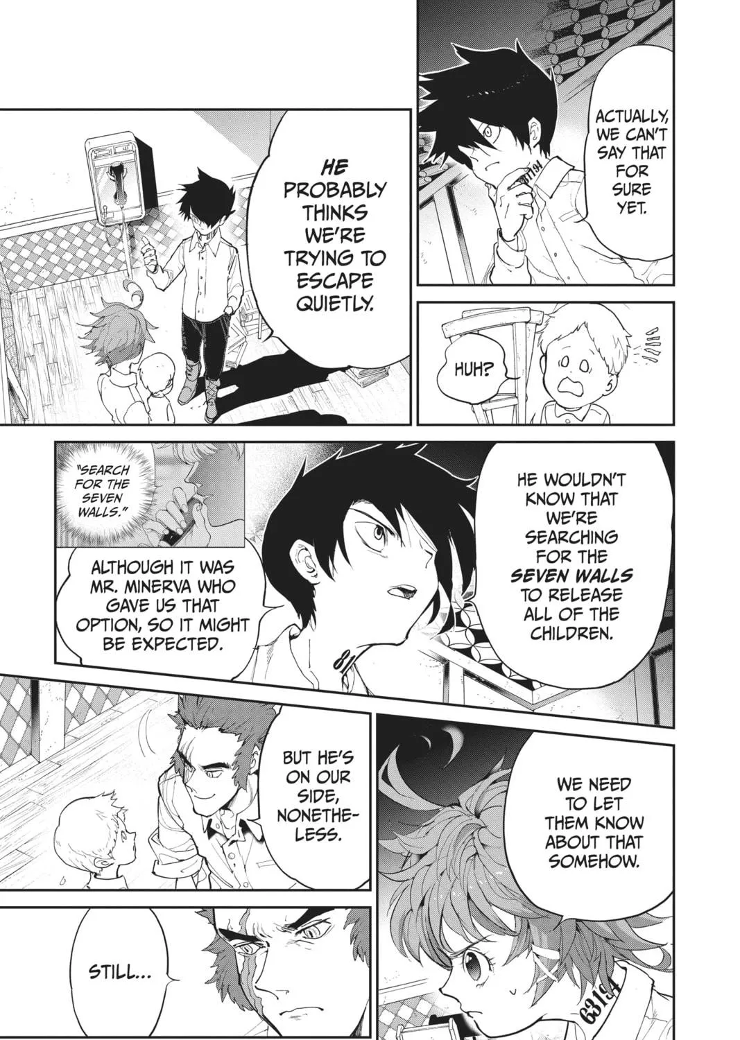 Read The Promised Neverland chapter 99 image 4 on Lezhin