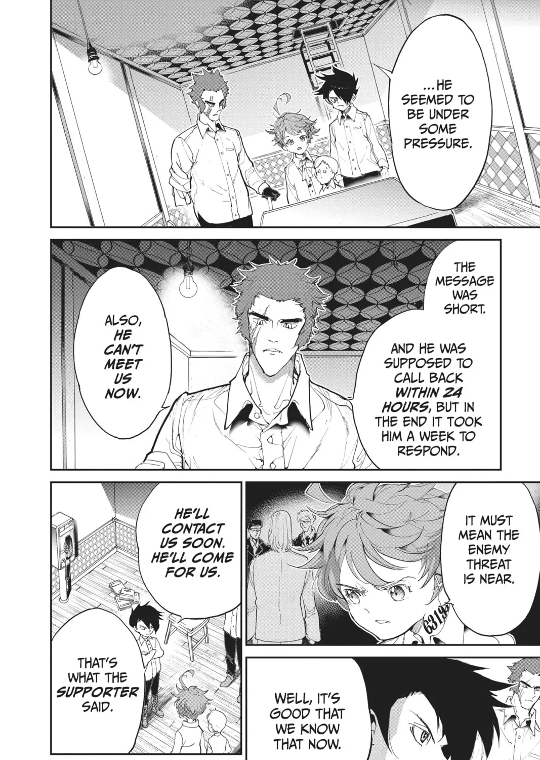 Read The Promised Neverland chapter 99 image 6 on Lezhin