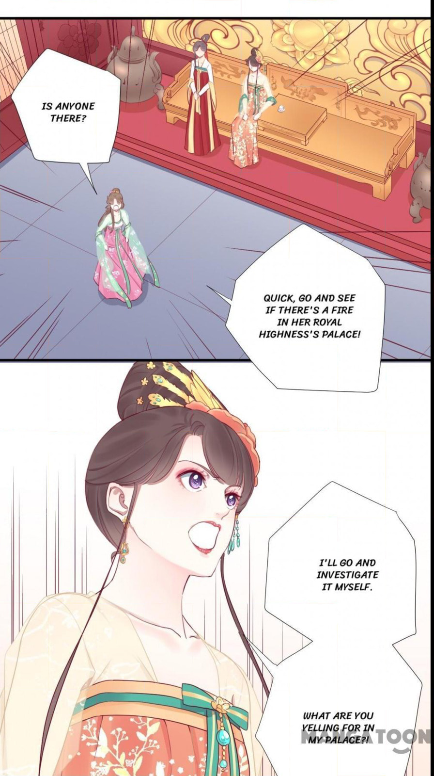 The Queen Is Busy (Colored) Chapter 42 page 17 - 