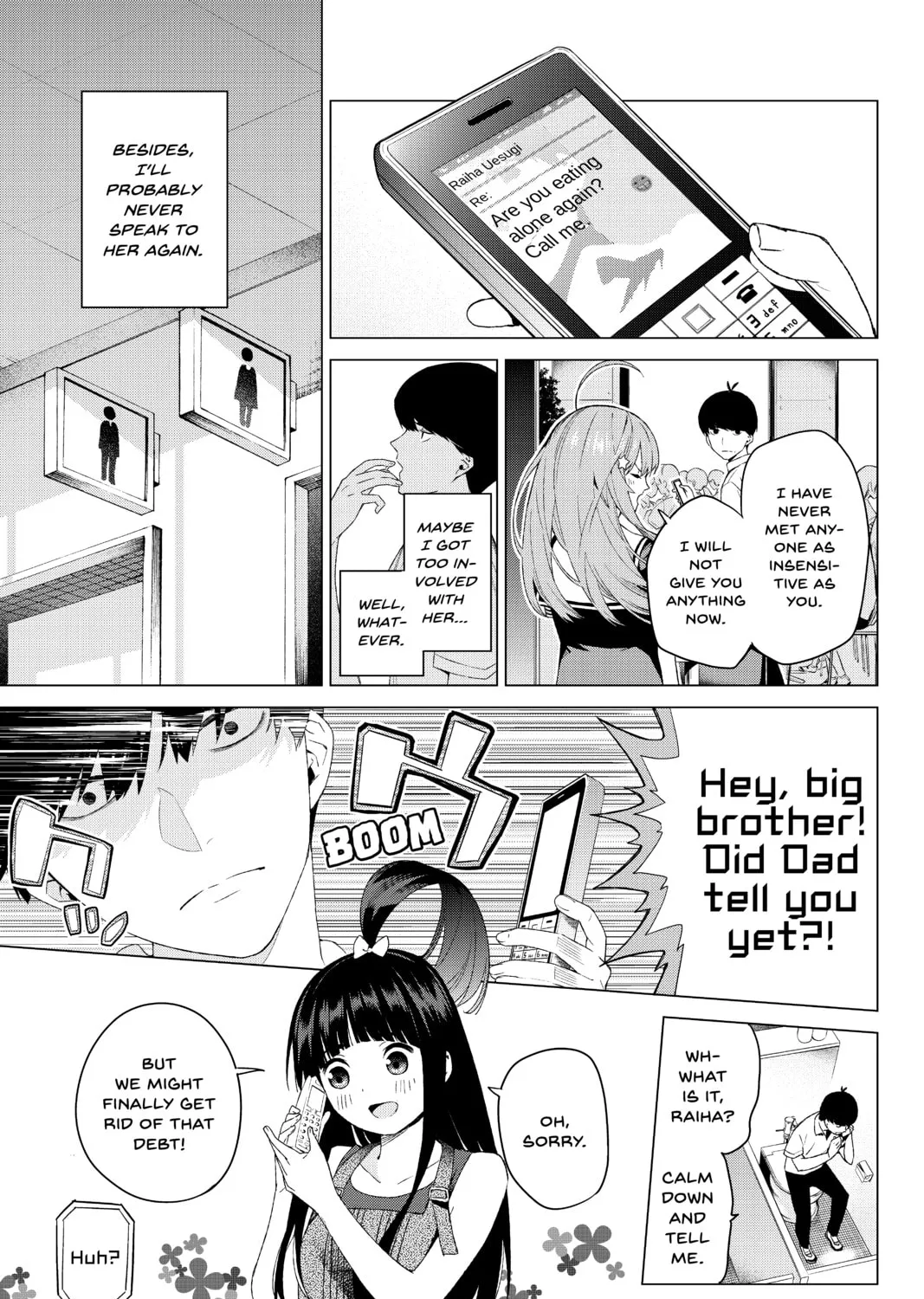 Read The Quintessential Quintuplets chapter 1 image 26 on Lezhin