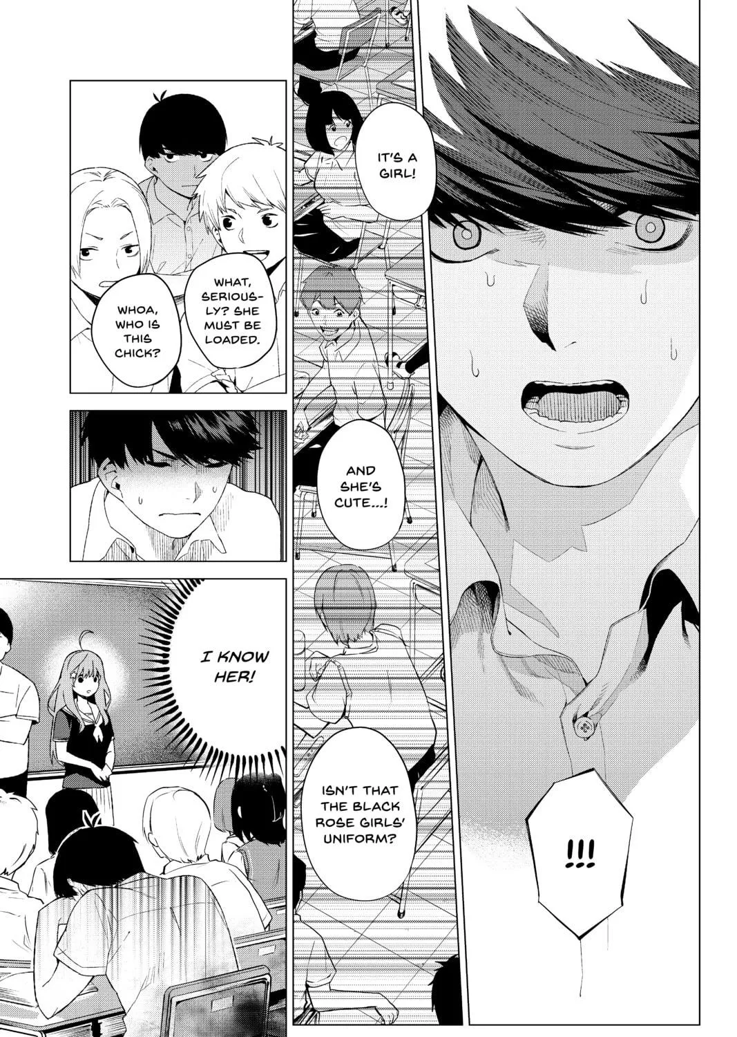 Read The Quintessential Quintuplets chapter 1 image 34 on Lezhin
