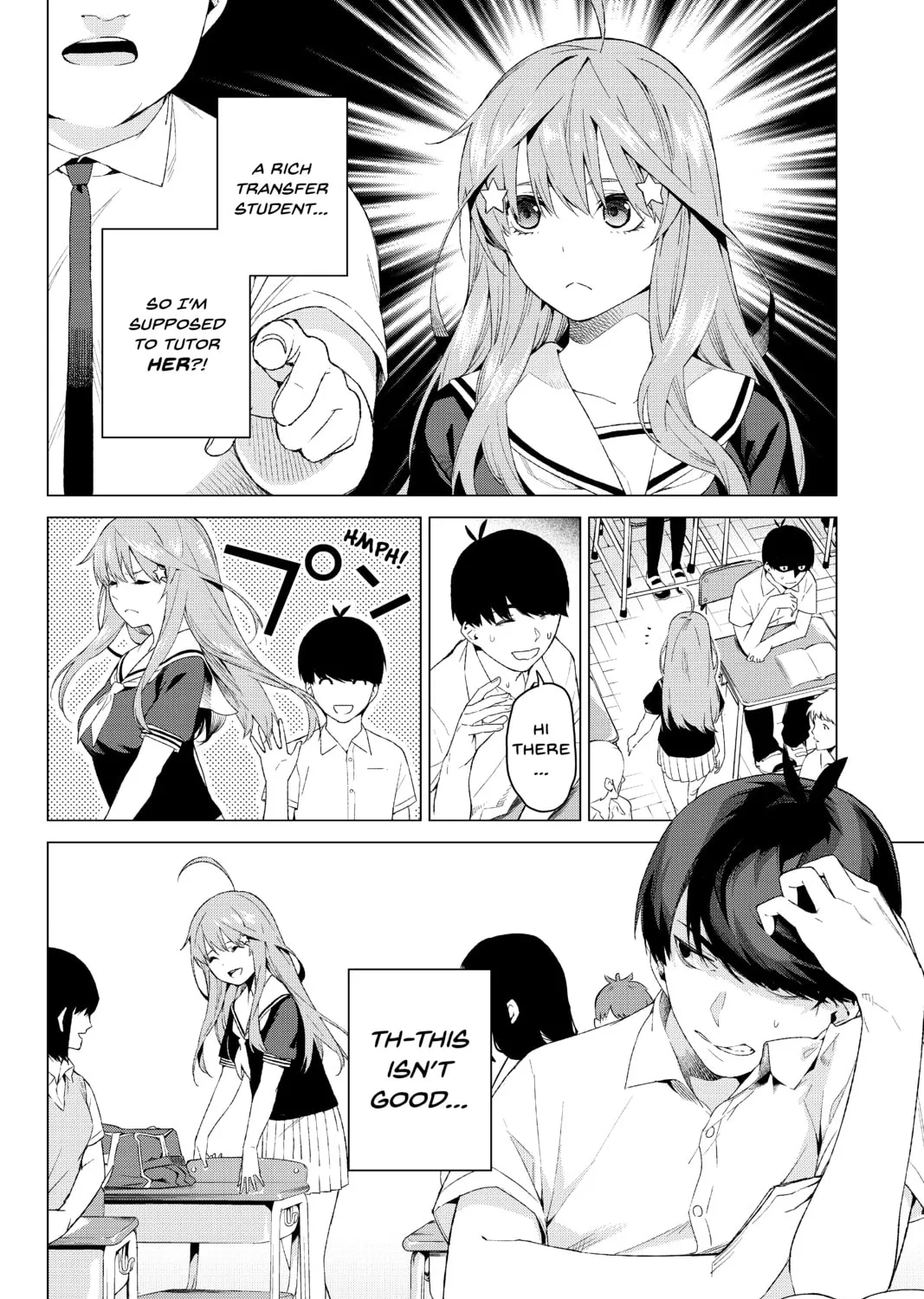 Read The Quintessential Quintuplets chapter 1 image 36 on Lezhin