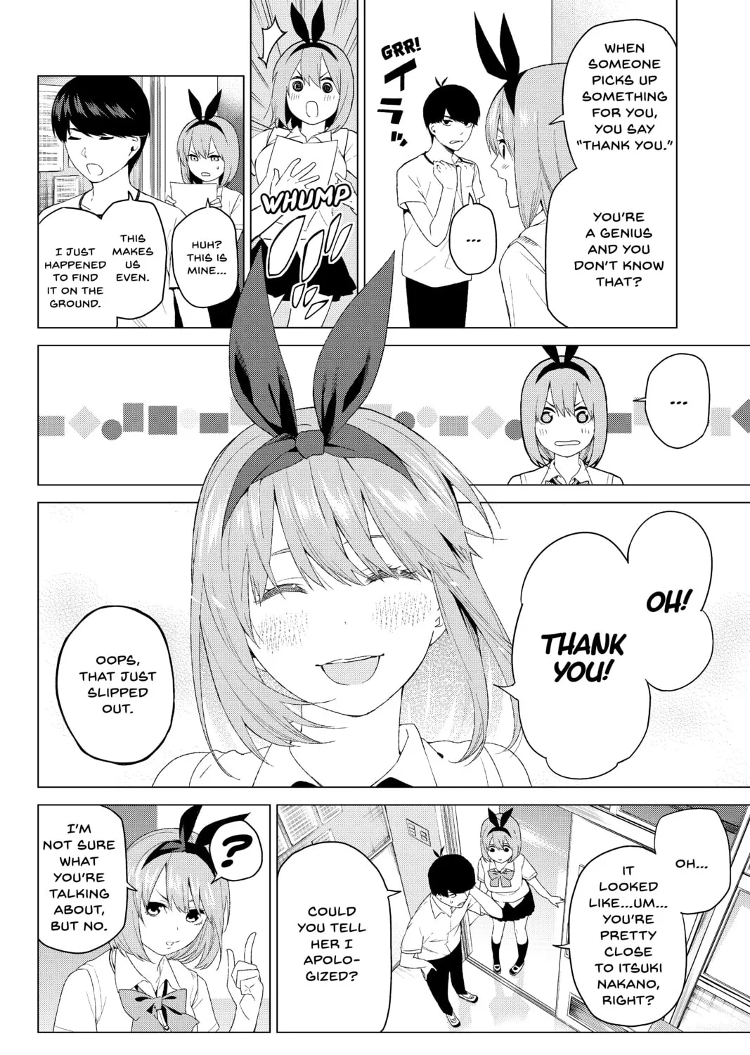 Read The Quintessential Quintuplets chapter 1 image 56 on Lezhin