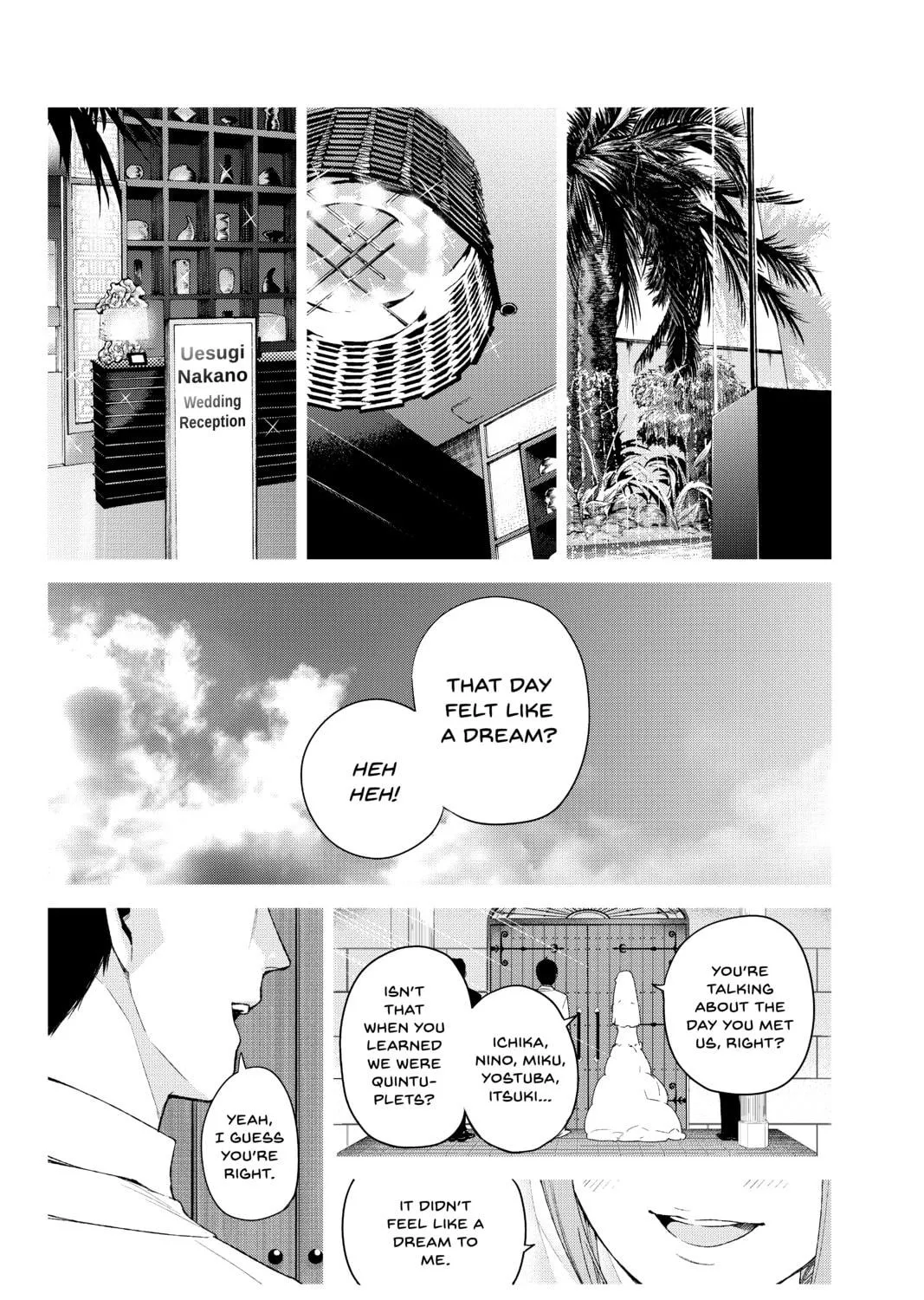 Read The Quintessential Quintuplets chapter 1 image 94 on Lezhin