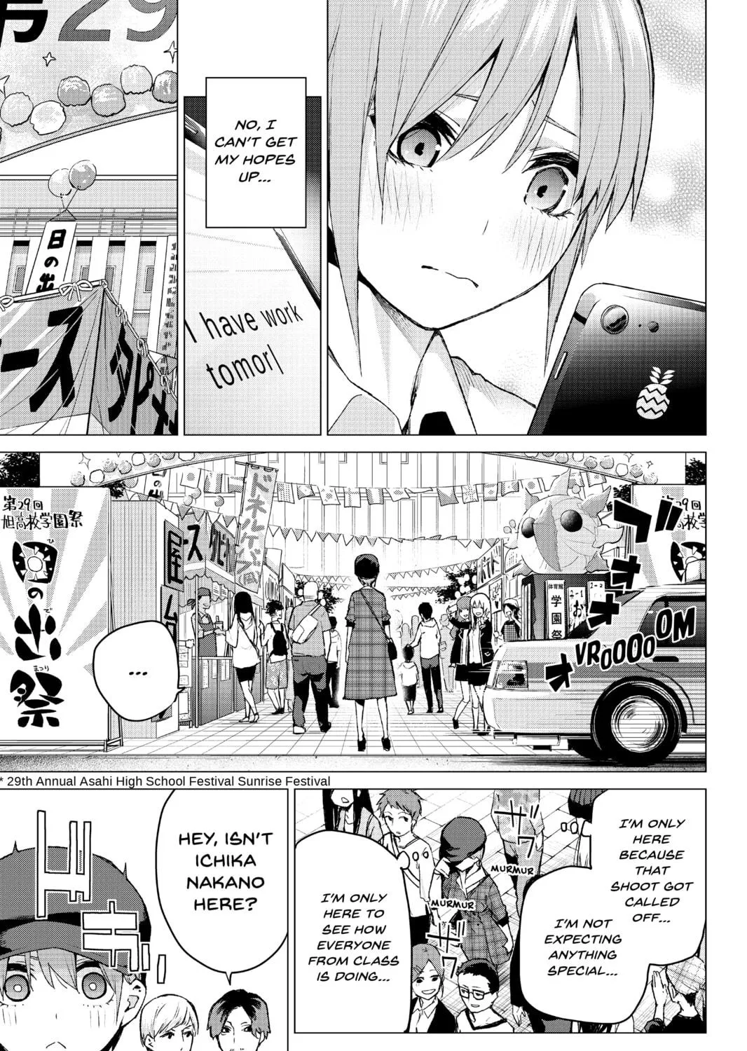Read The Quintessential Quintuplets chapter 101 image 4 on Lezhin