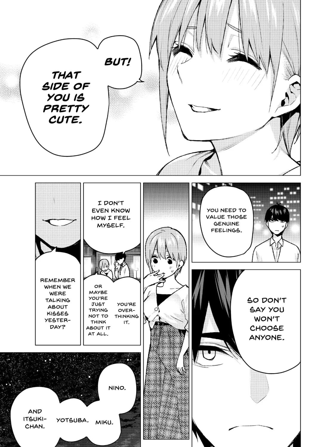 Read The Quintessential Quintuplets chapter 102 image 12 on Lezhin