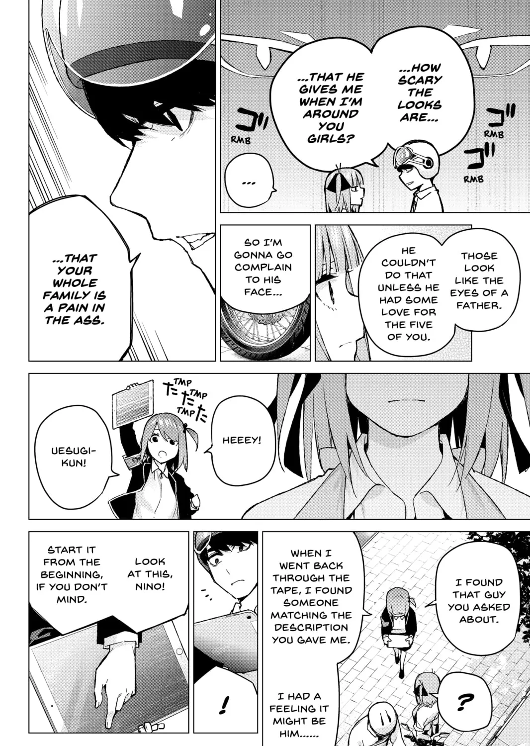 Read The Quintessential Quintuplets chapter 104 image 2 on Lezhin