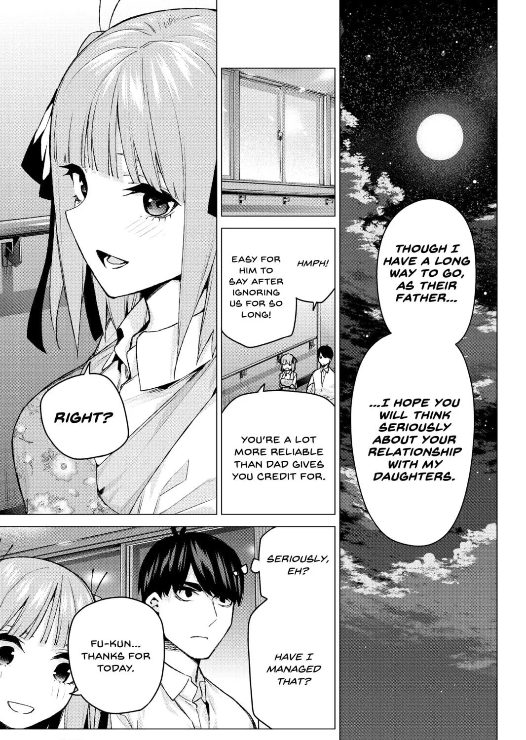 Read The Quintessential Quintuplets chapter 104 image 22 on Lezhin