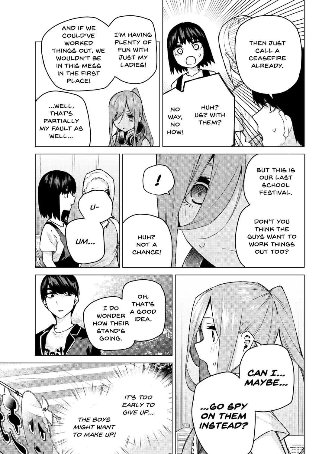 Read The Quintessential Quintuplets chapter 105 image 12 on Lezhin