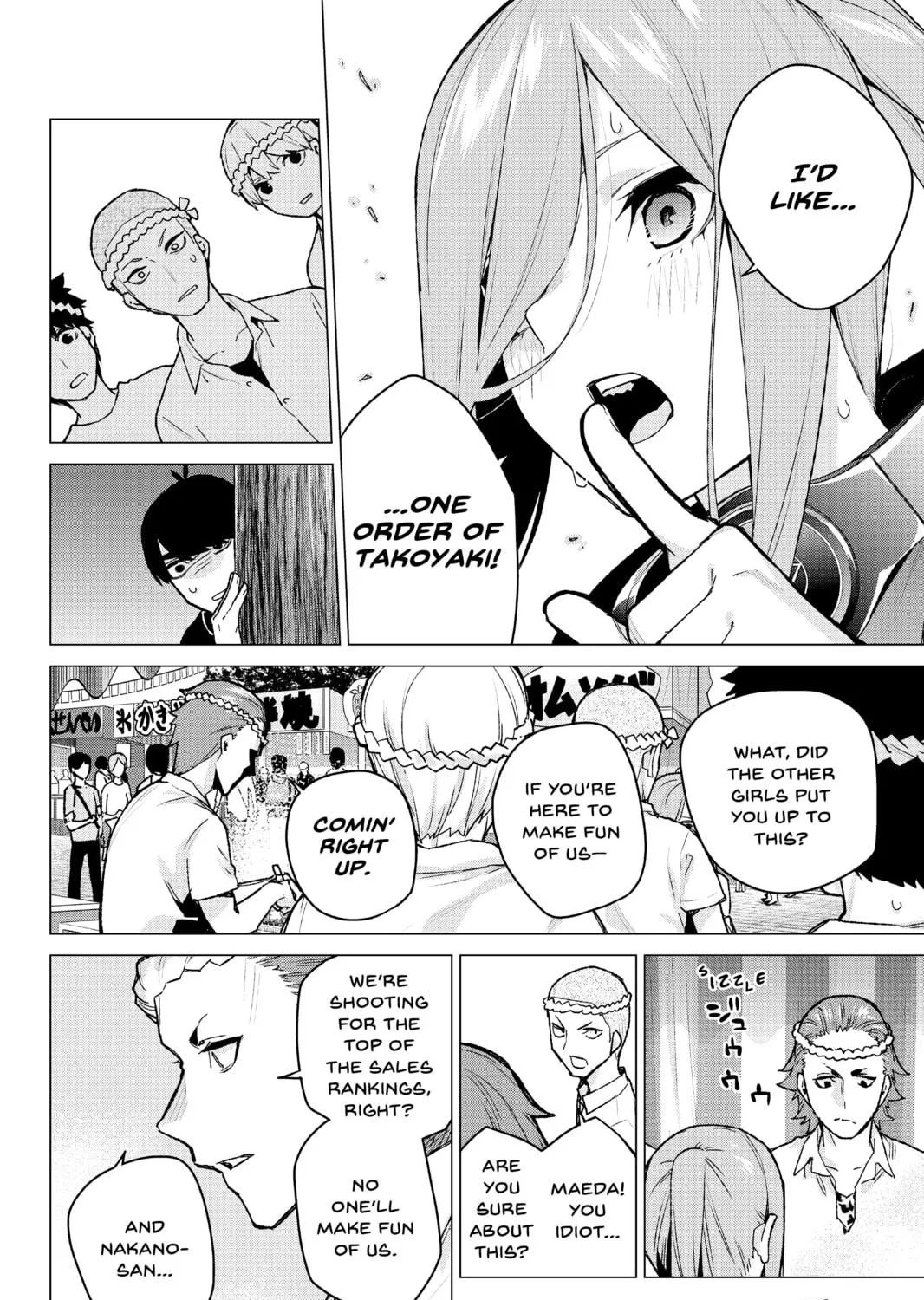 Read The Quintessential Quintuplets chapter 105 image 18 on Lezhin