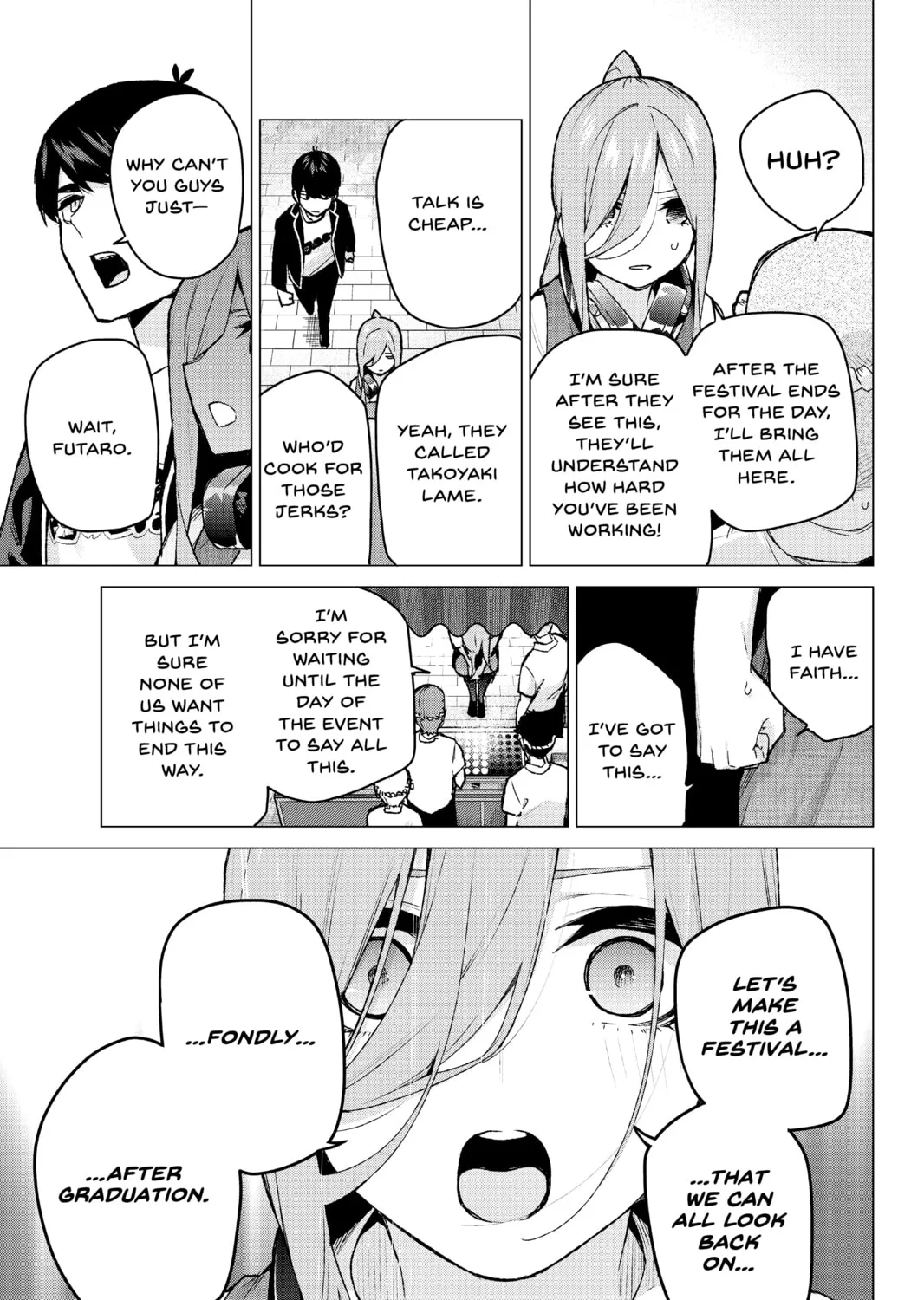 Read The Quintessential Quintuplets chapter 105 image 24 on Lezhin