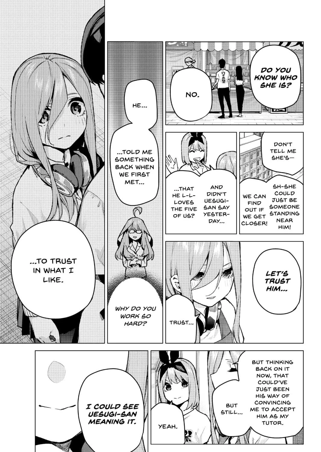 Read The Quintessential Quintuplets chapter 106 image 4 on Lezhin