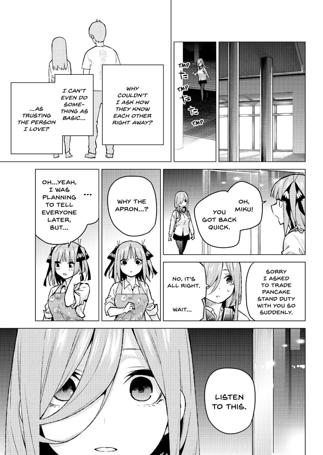 Read The Quintessential Quintuplets chapter 106 image 8 on Lezhin