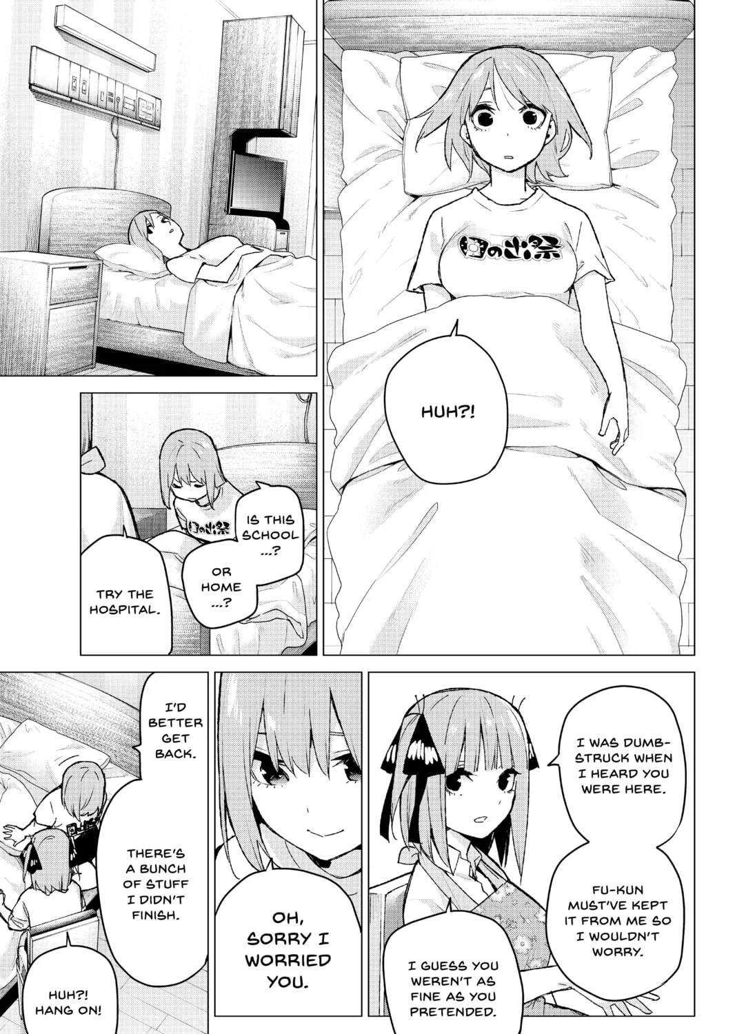 Read The Quintessential Quintuplets chapter 107 image 32 on Lezhin