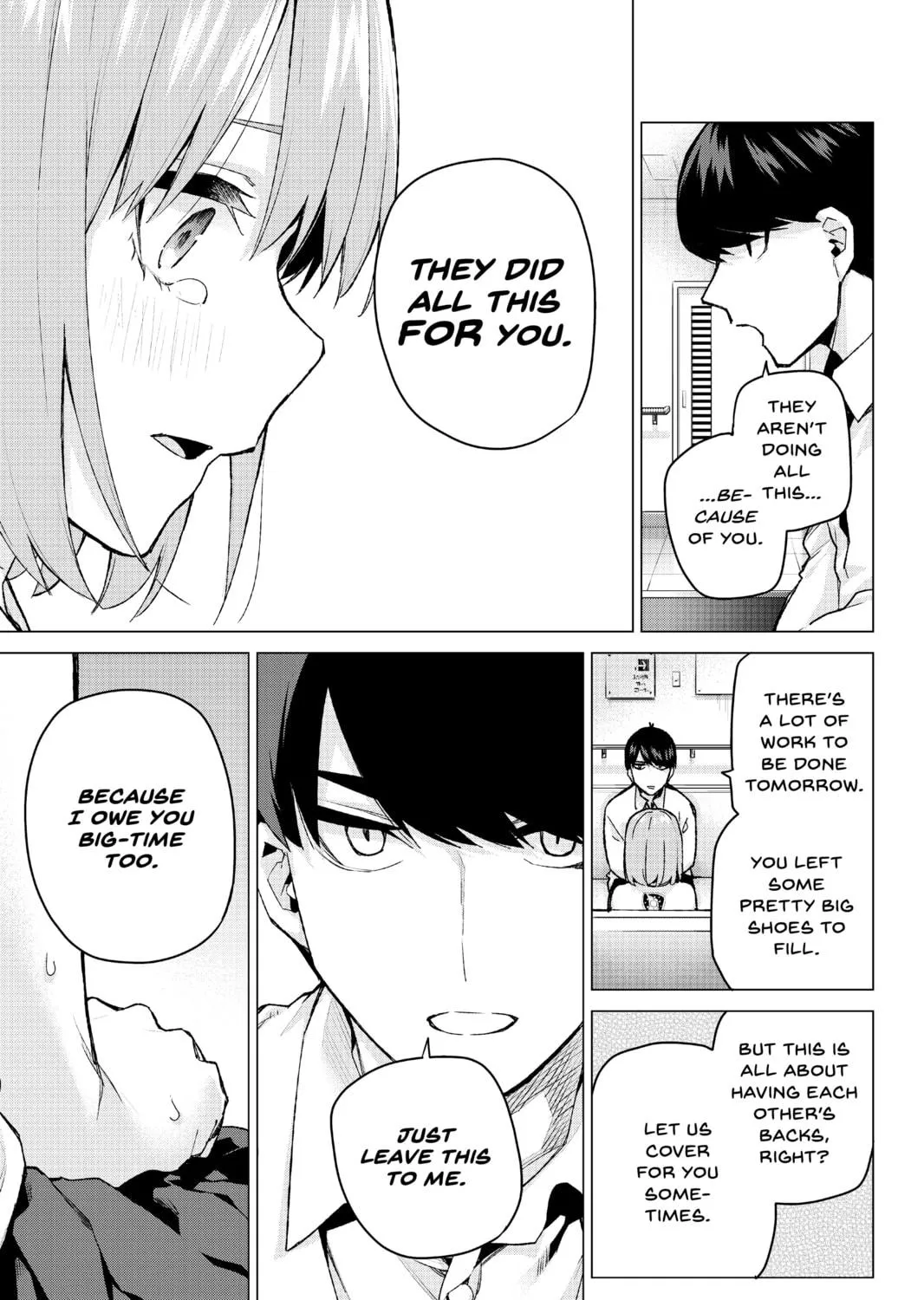 Read The Quintessential Quintuplets chapter 108 image 16 on Lezhin