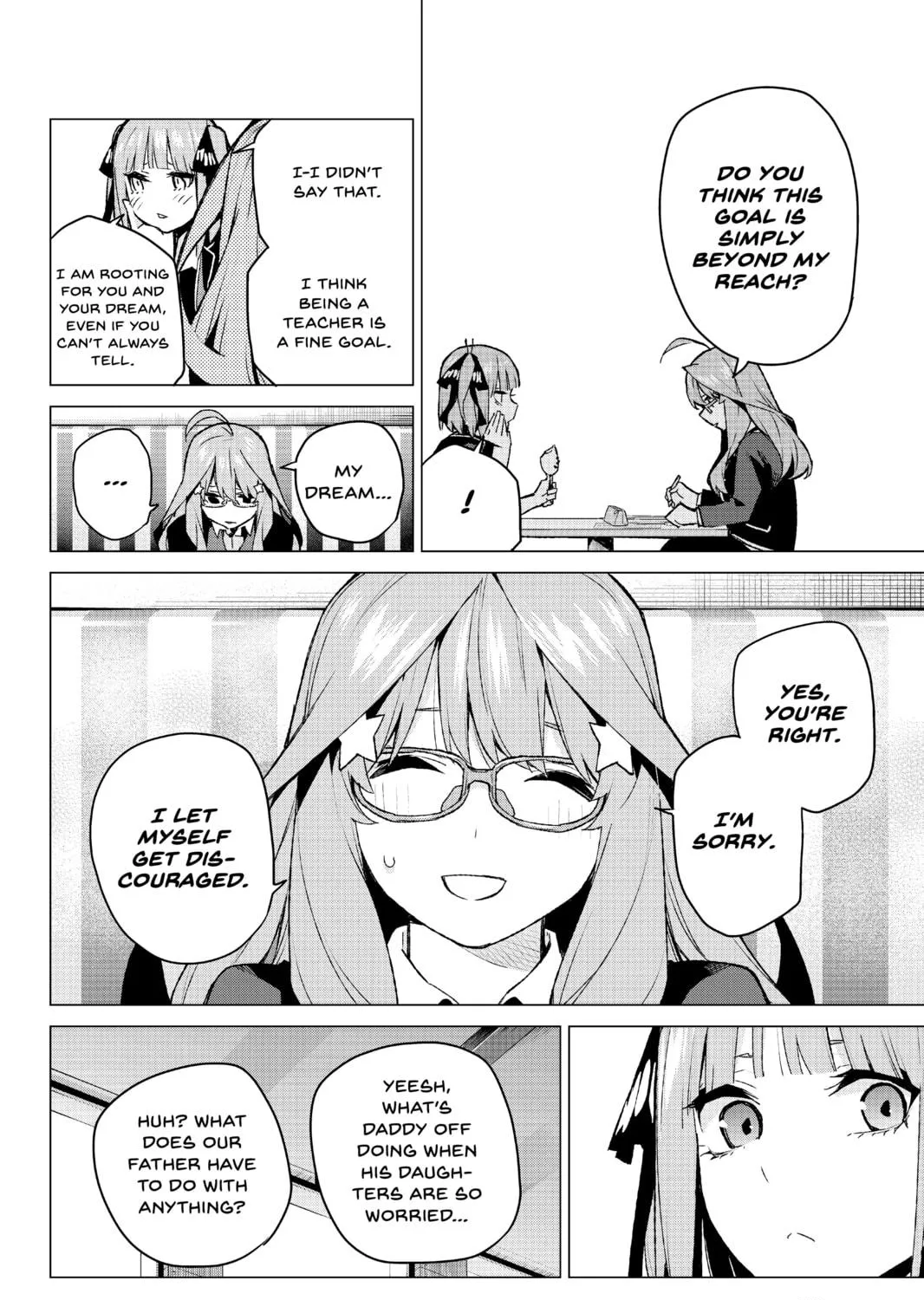 Read The Quintessential Quintuplets chapter 109 image 10 on Lezhin