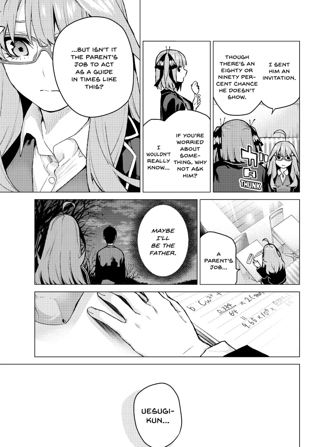 Read The Quintessential Quintuplets chapter 109 image 12 on Lezhin