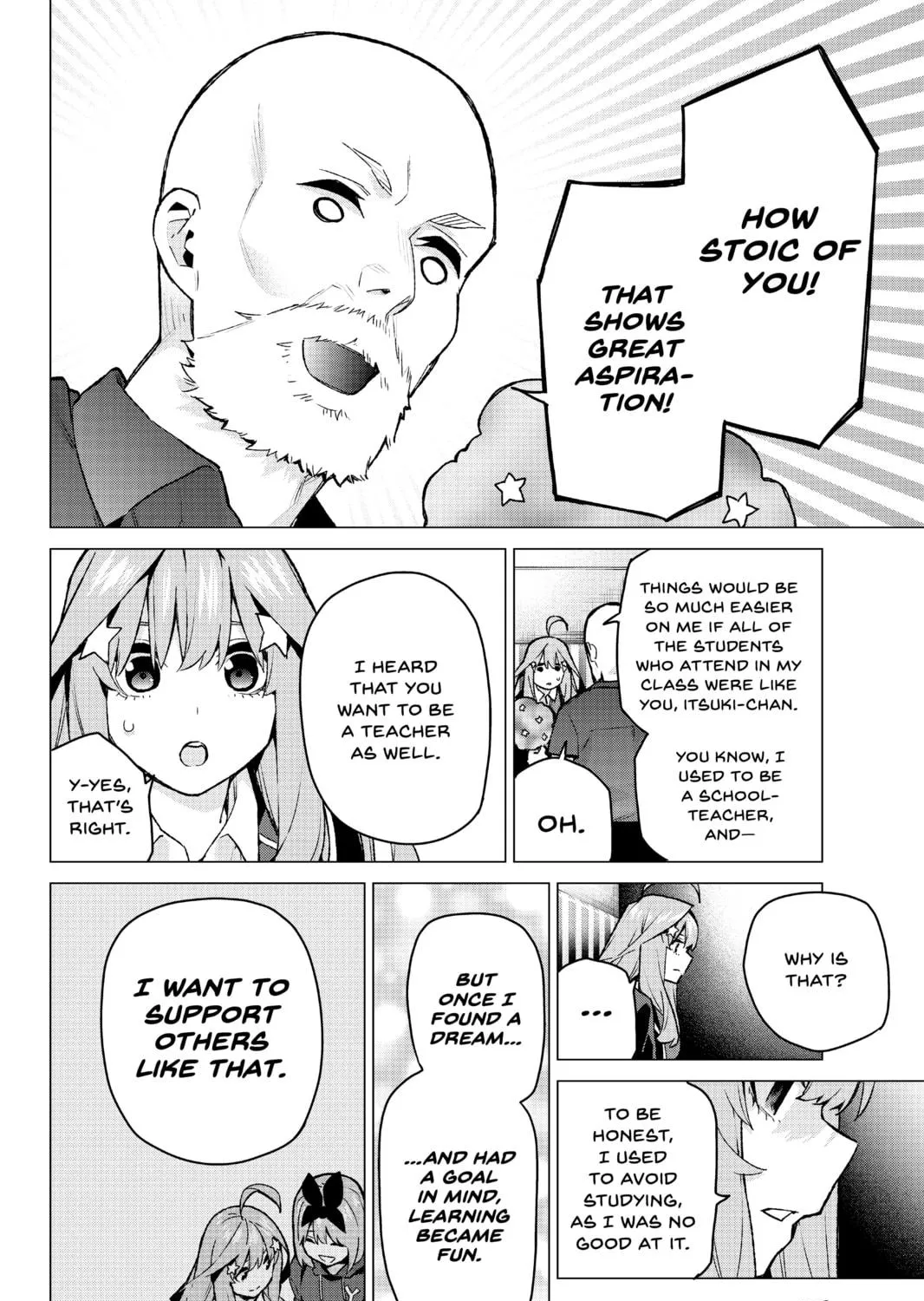 Read The Quintessential Quintuplets chapter 109 image 18 on Lezhin