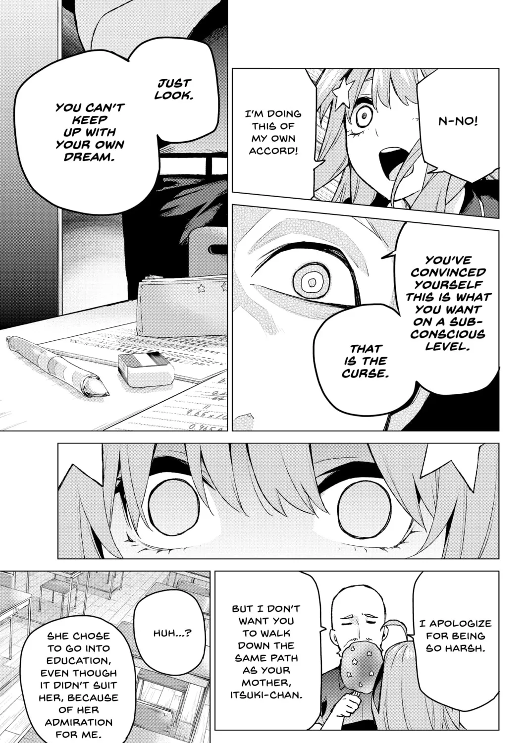 Read The Quintessential Quintuplets chapter 109 image 24 on Lezhin