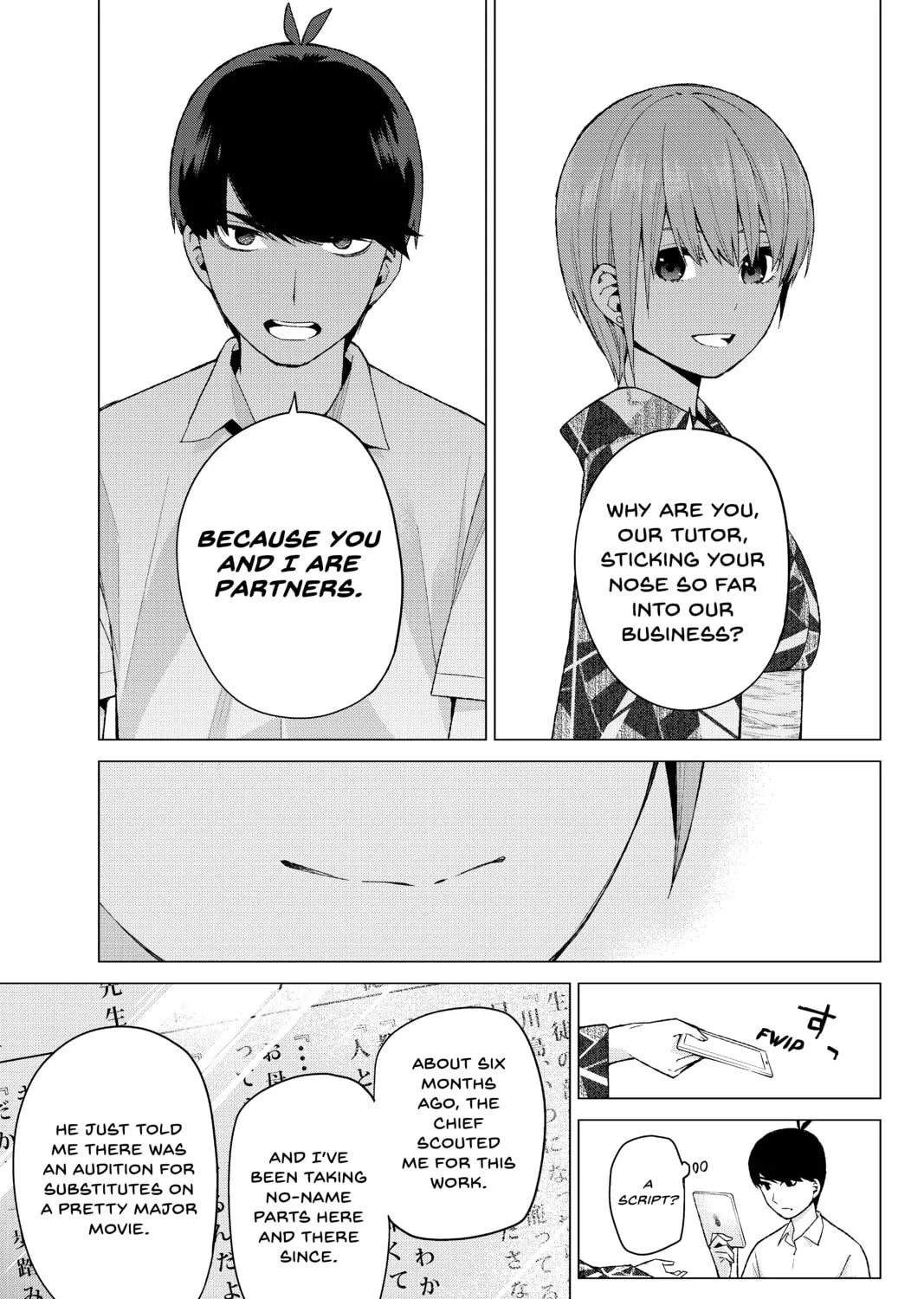Read The Quintessential Quintuplets chapter 11 image 8 on Lezhin