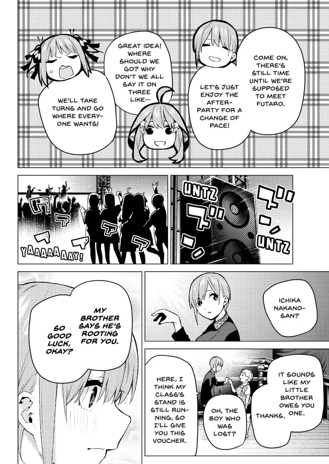 Read The Quintessential Quintuplets chapter 112 image 6 on Lezhin