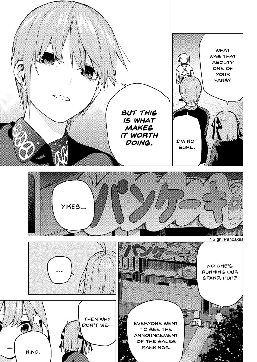 Read The Quintessential Quintuplets chapter 112 image 8 on Lezhin