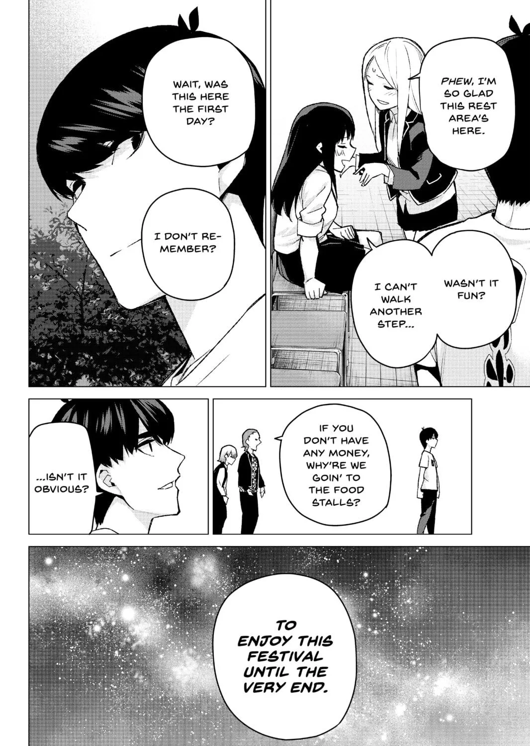 Read The Quintessential Quintuplets chapter 113 image 18 on Lezhin