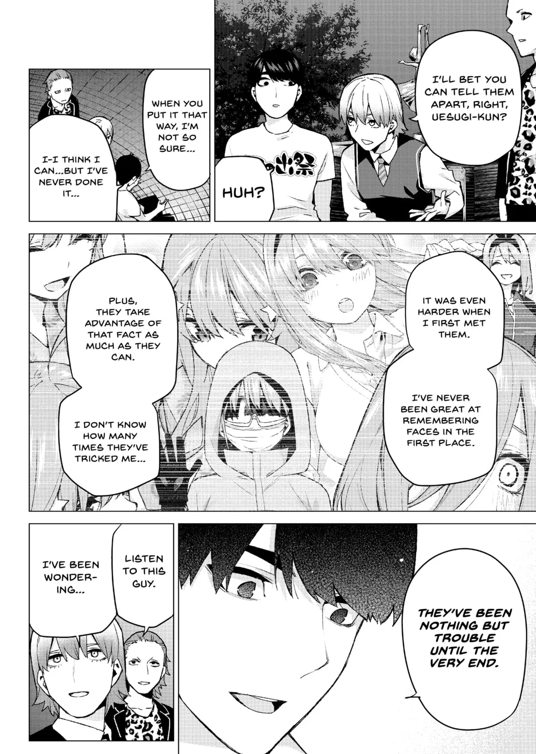 Read The Quintessential Quintuplets chapter 113 image 6 on Lezhin