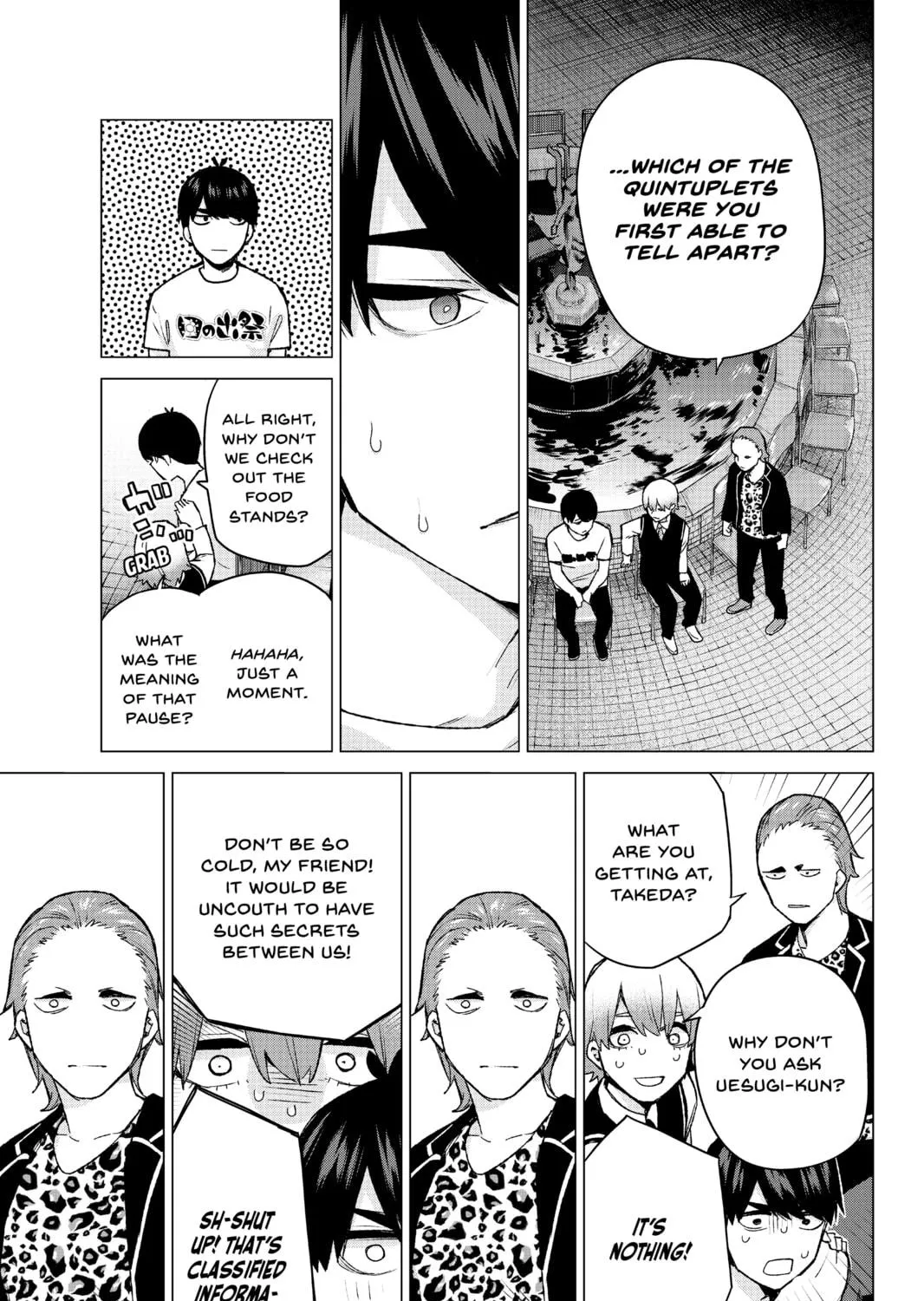 Read The Quintessential Quintuplets chapter 113 image 8 on Lezhin