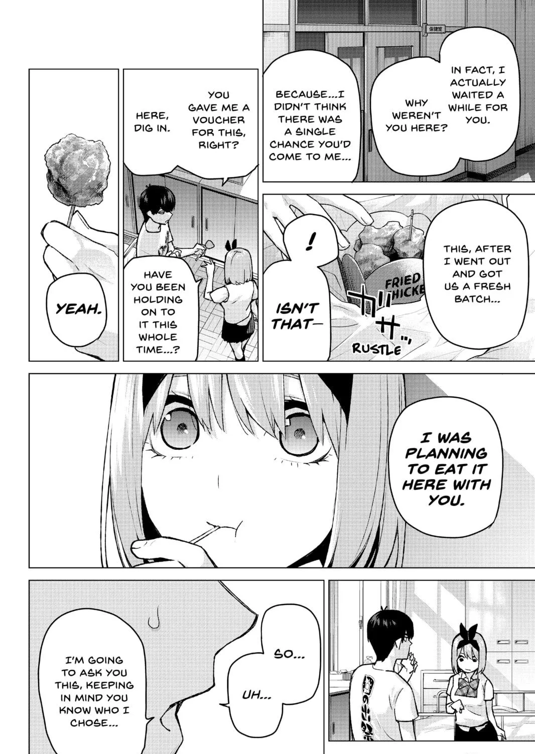 Read The Quintessential Quintuplets chapter 114 image 10 on Lezhin