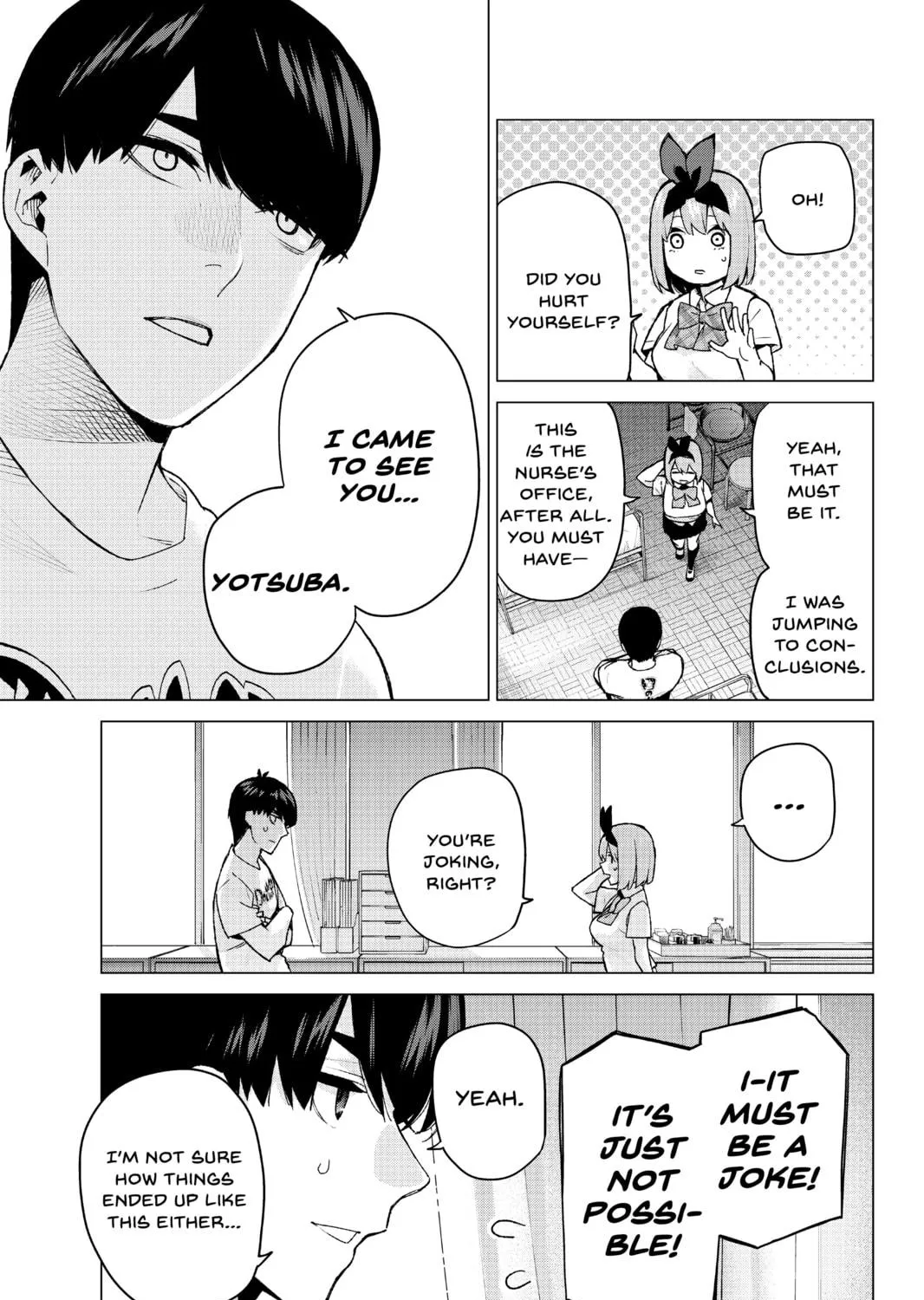 Read The Quintessential Quintuplets chapter 114 image 8 on Lezhin