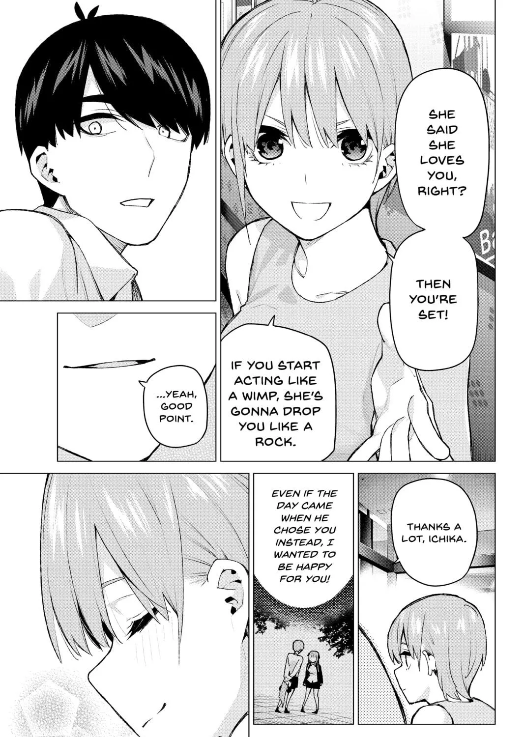 Read The Quintessential Quintuplets chapter 115 image 16 on Lezhin