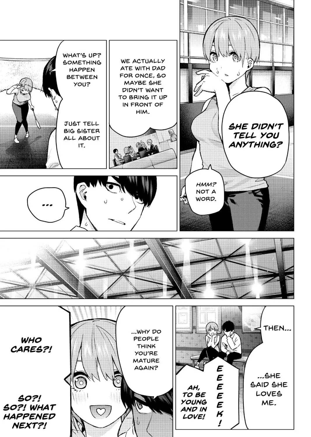 Read The Quintessential Quintuplets chapter 115 image 8 on Lezhin