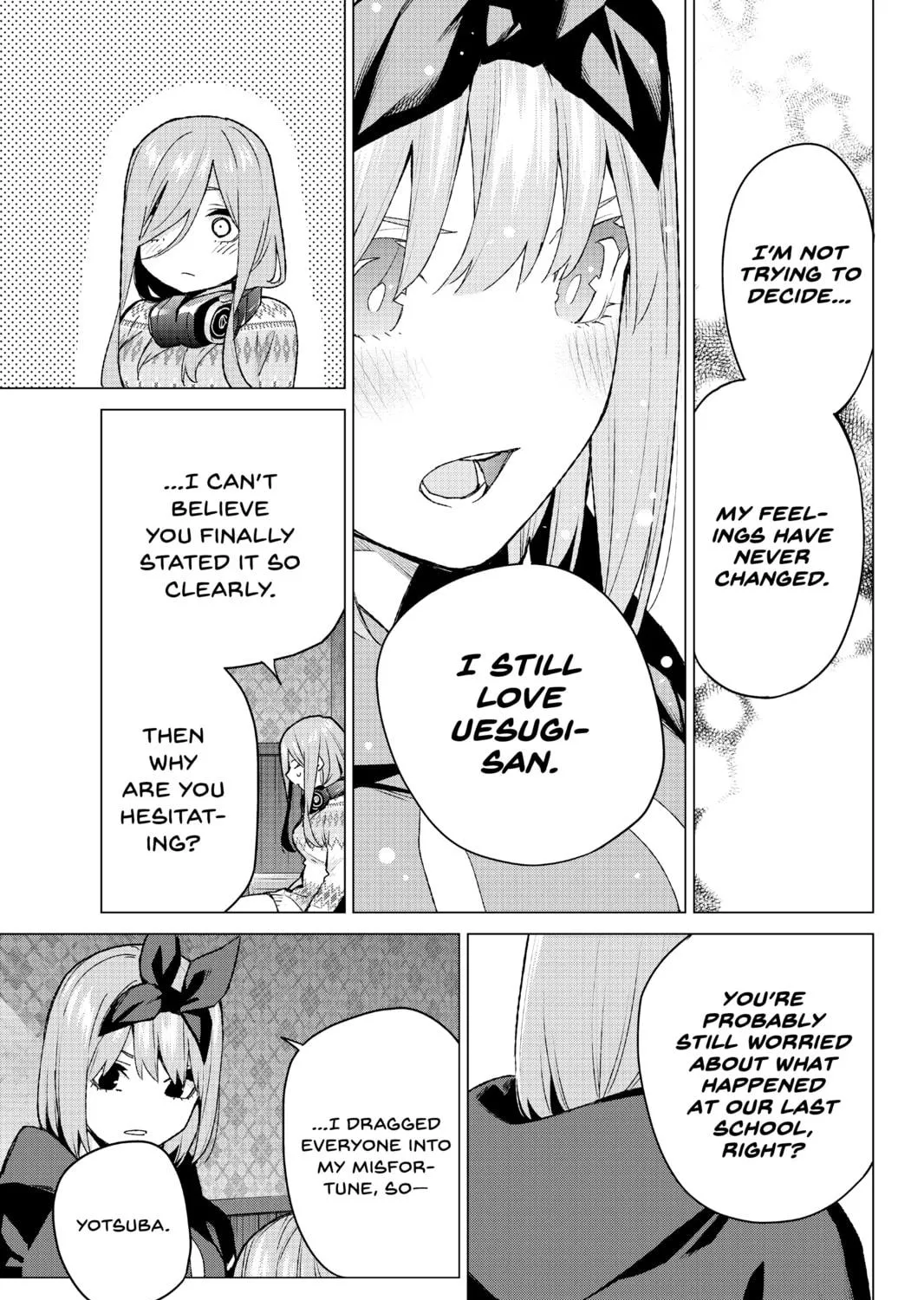 Read The Quintessential Quintuplets chapter 116 image 16 on Lezhin