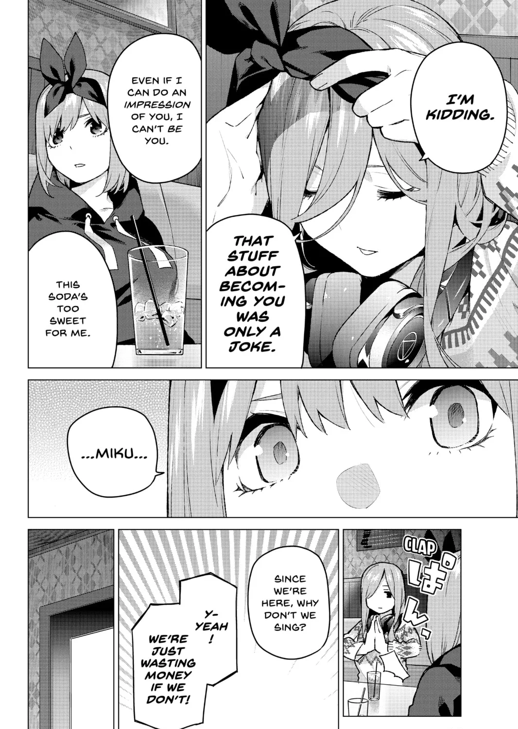 Read The Quintessential Quintuplets chapter 116 image 6 on Lezhin