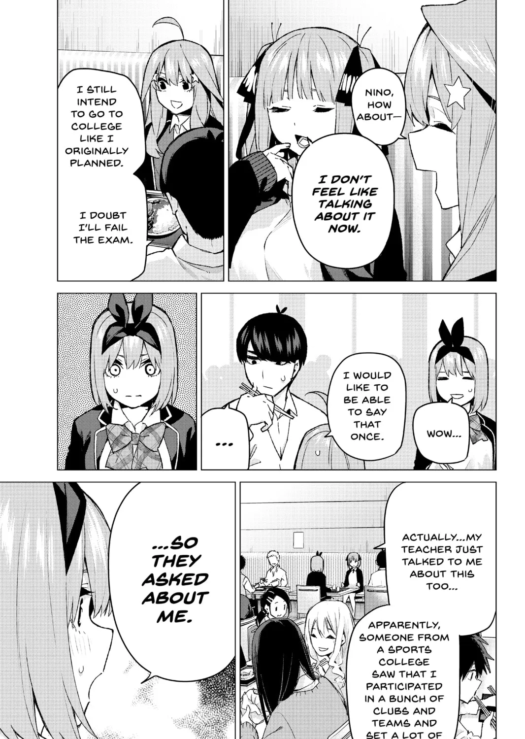 Read The Quintessential Quintuplets chapter 117 image 20 on Lezhin