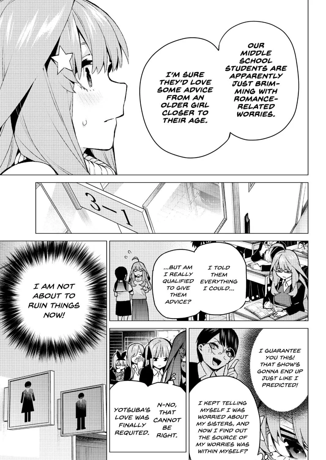 Read The Quintessential Quintuplets chapter 117 image 4 on Lezhin