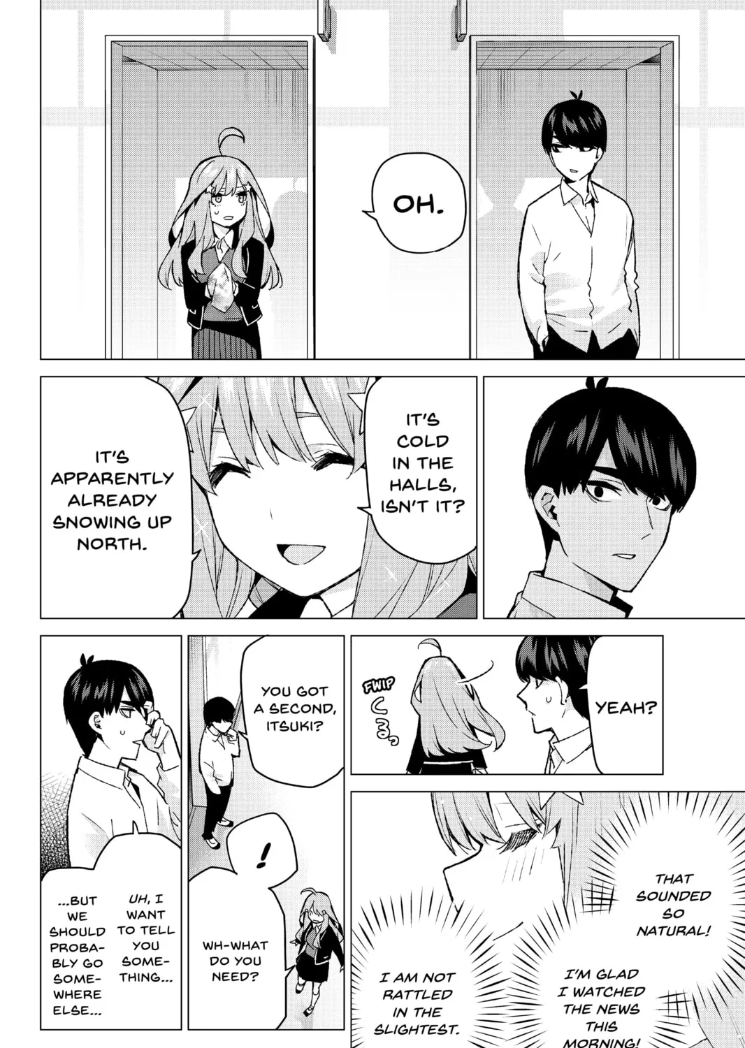 Read The Quintessential Quintuplets chapter 117 image 6 on Lezhin