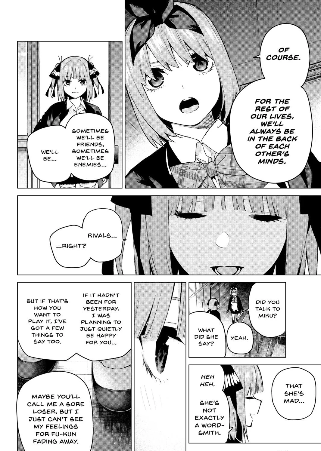 Read The Quintessential Quintuplets chapter 118 image 18 on Lezhin