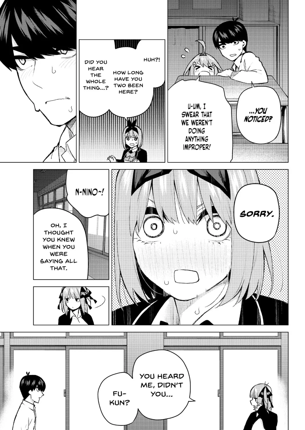 Read The Quintessential Quintuplets chapter 118 image 24 on Lezhin