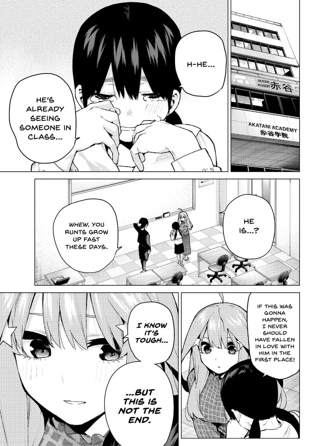 Read The Quintessential Quintuplets chapter 118 image 32 on Lezhin