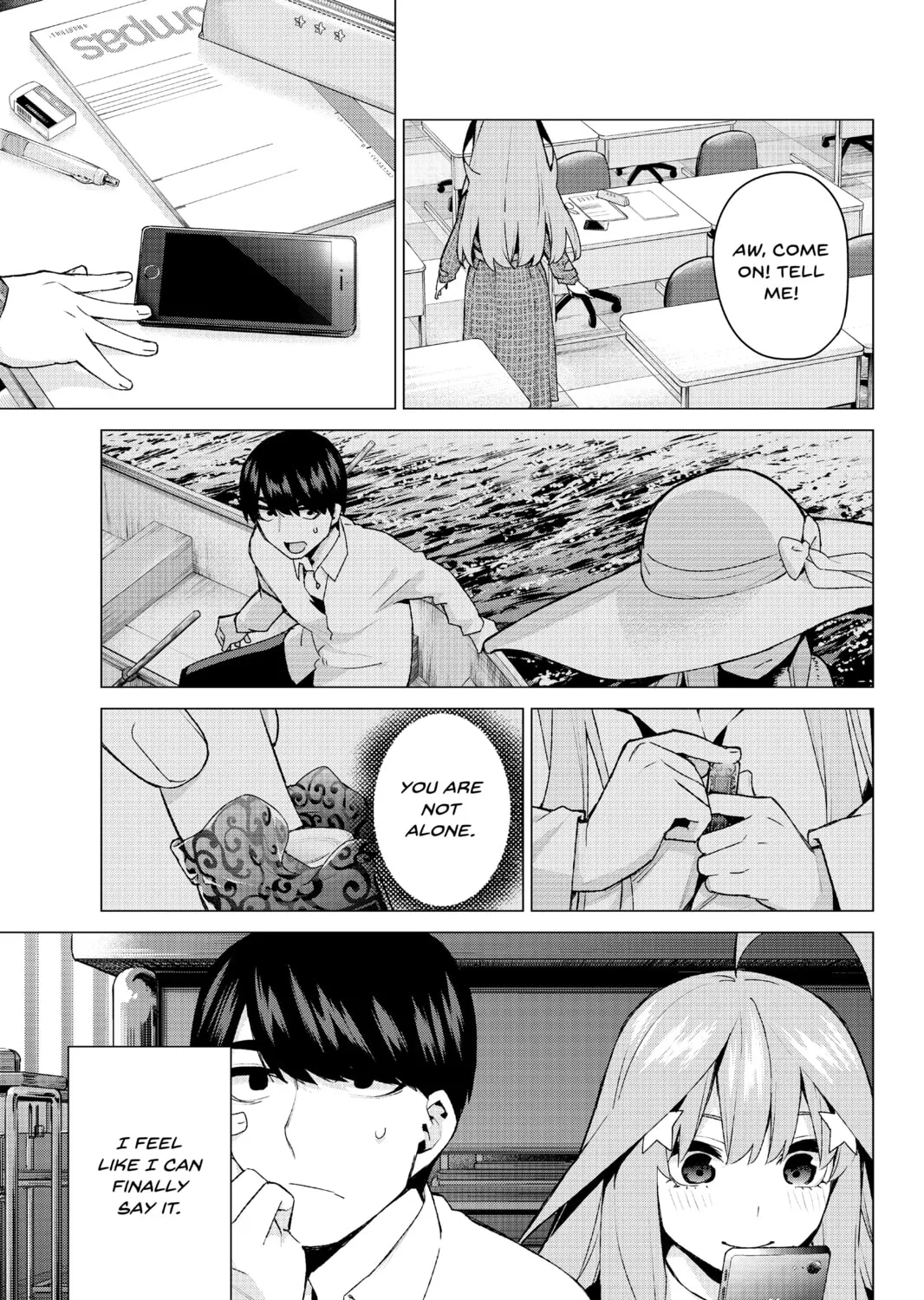 Read The Quintessential Quintuplets chapter 118 image 36 on Lezhin