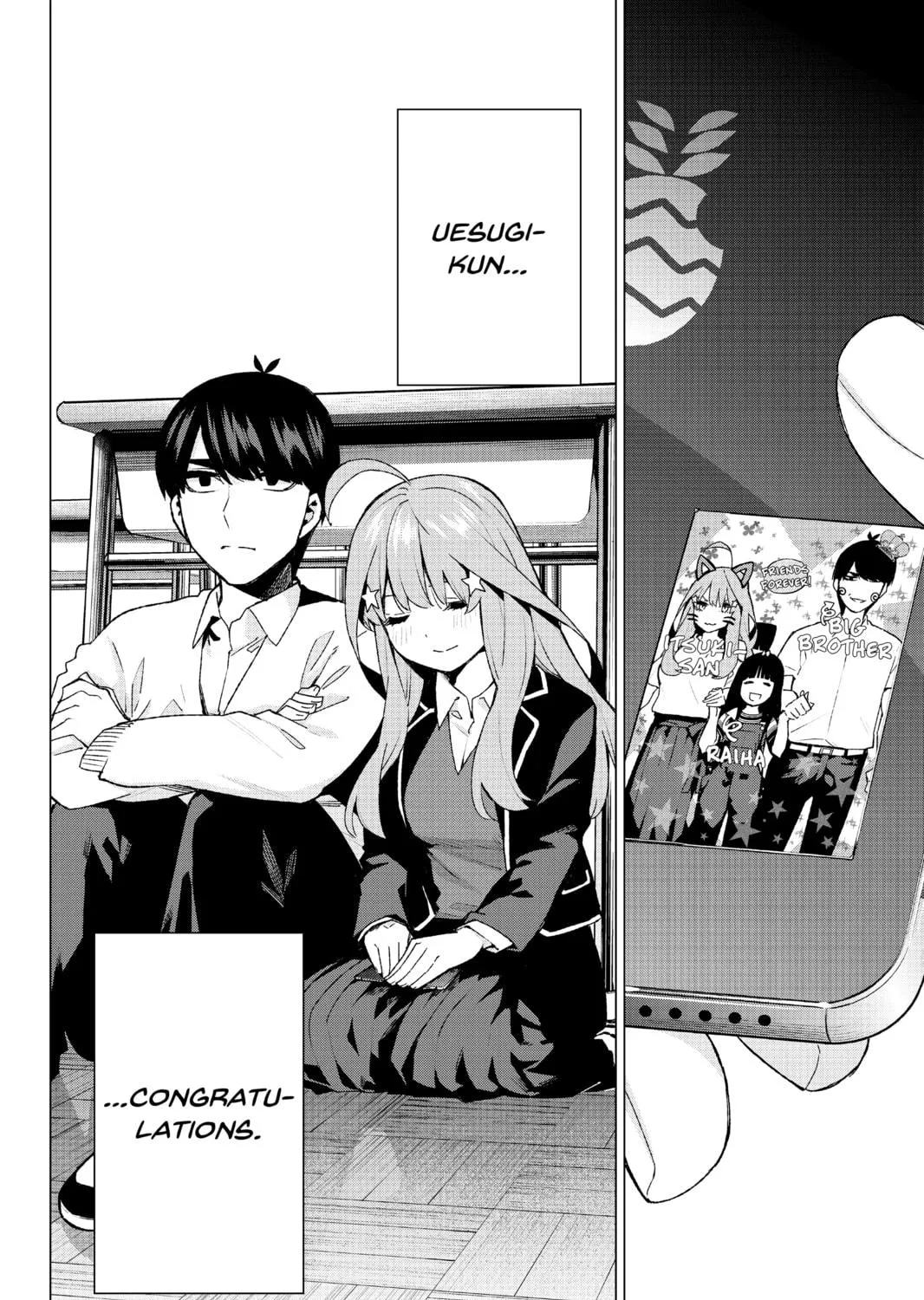 Read The Quintessential Quintuplets chapter 118 image 38 on Lezhin