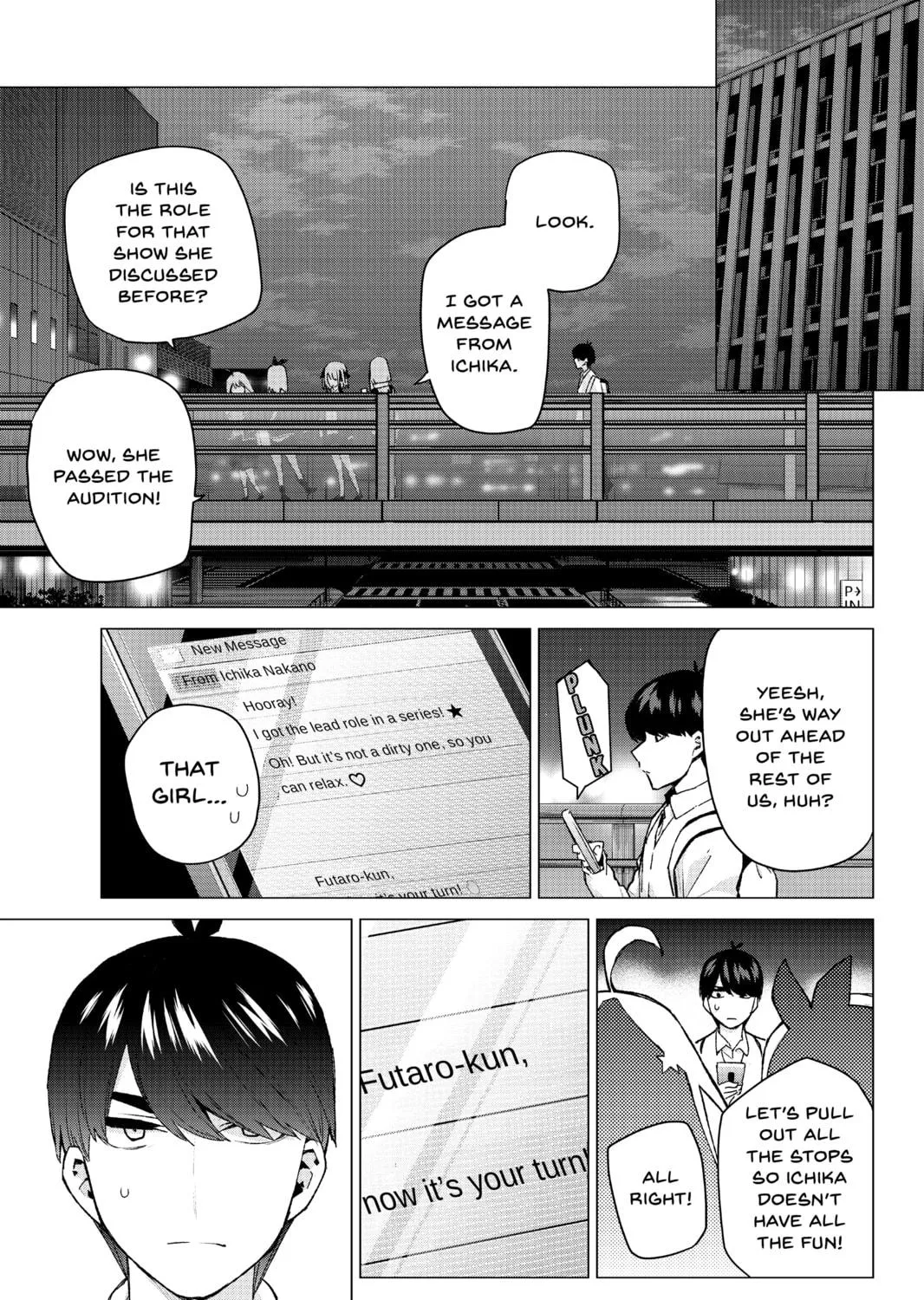 Read The Quintessential Quintuplets chapter 120 image 10 on Lezhin